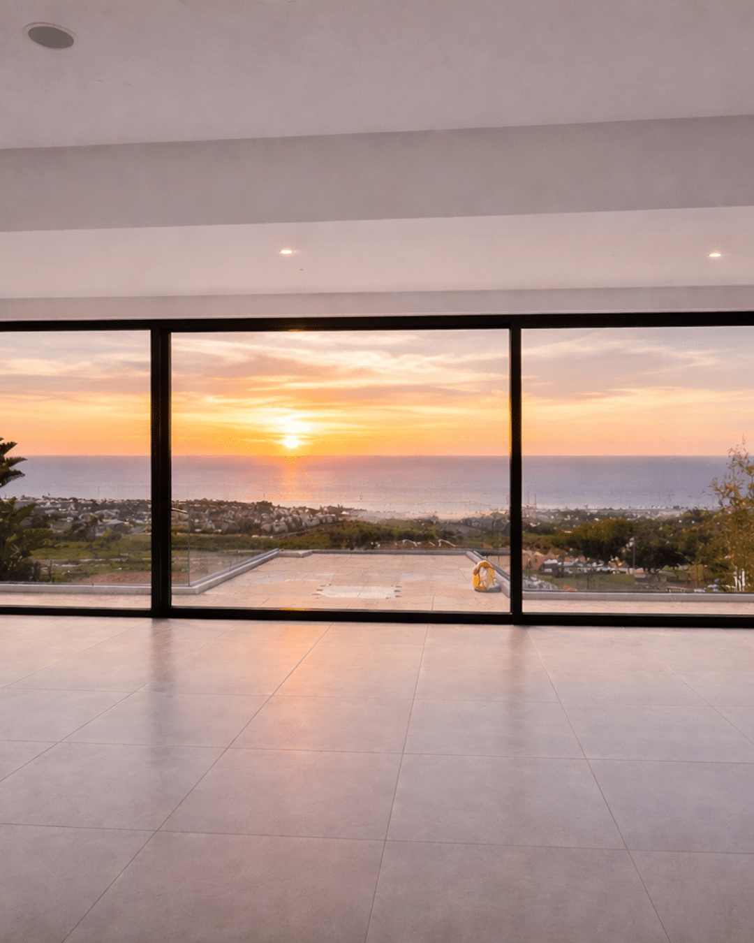 terrasse panoramique face océan villa casablanca