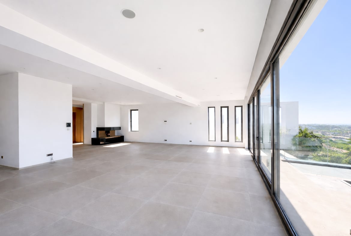 triple salon vue Atlantique villa Ain Diab